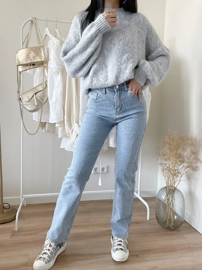 Glamour Broek met Glitter en Stretch - Velinix