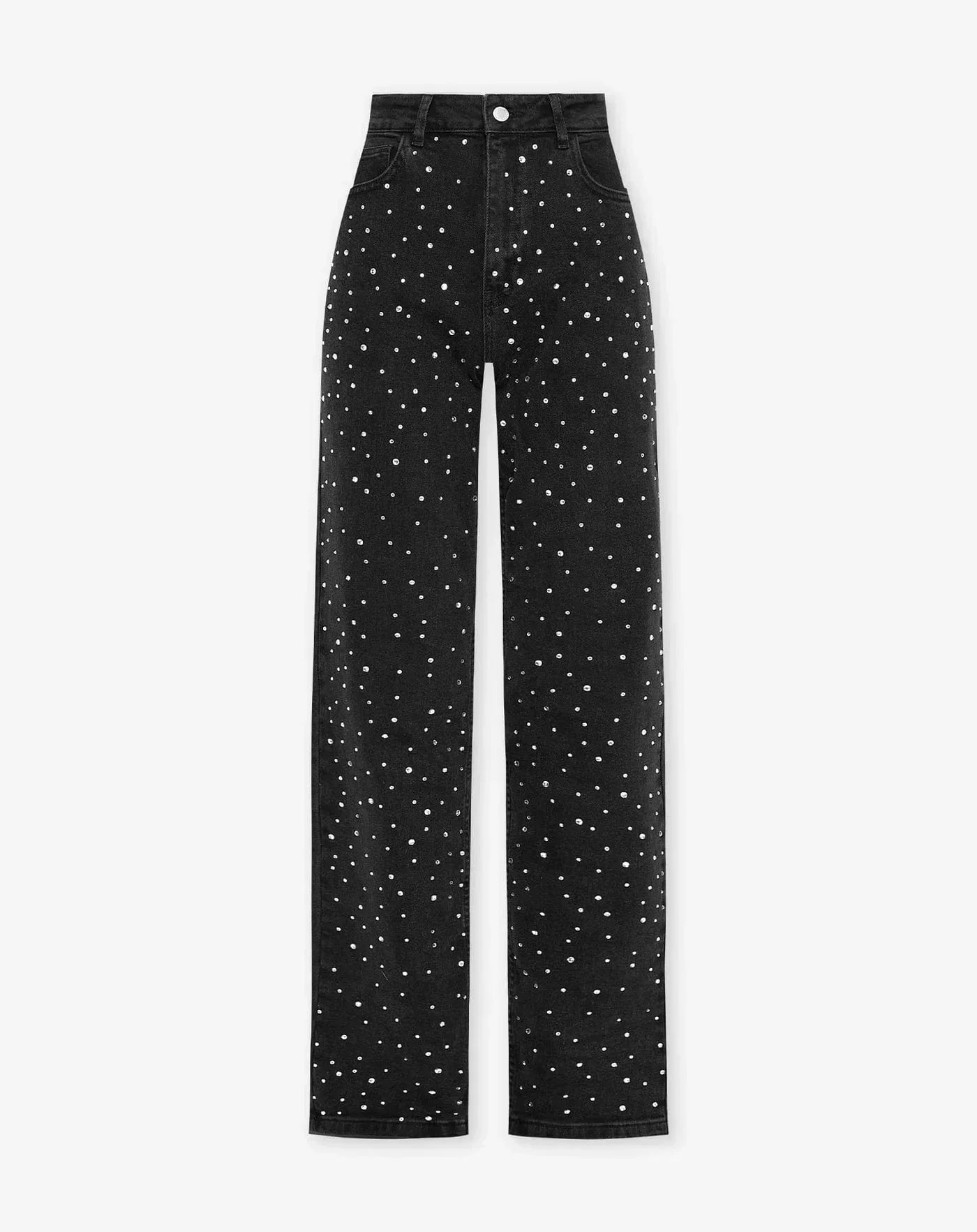 Glamour Broek met Glitter en Stretch