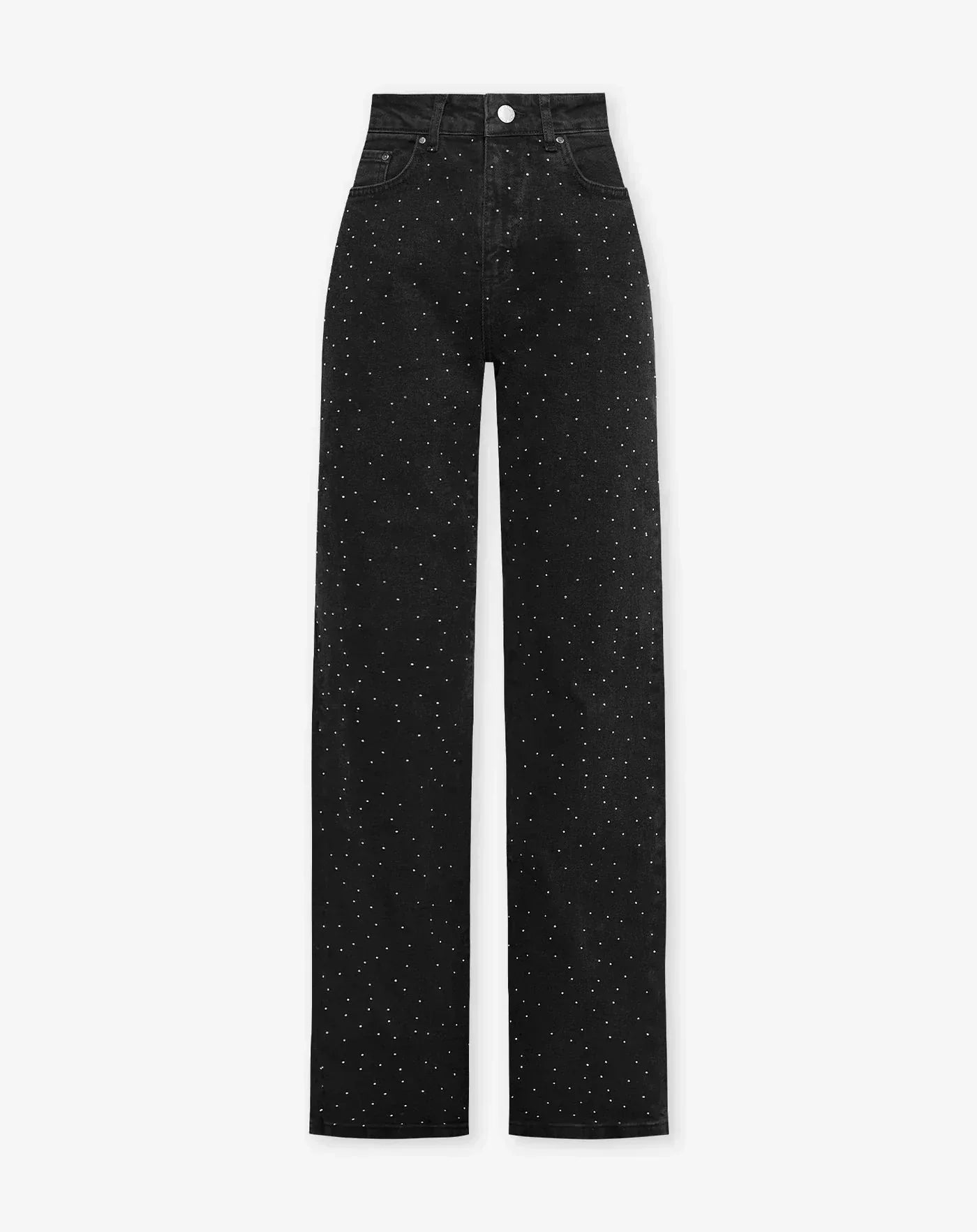 Glamour Broek met Glitter en Stretch