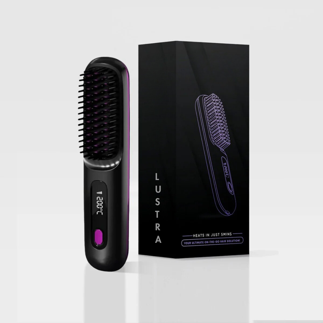 Haarstyler Kam Elektrisch LCD Glad en Stijl