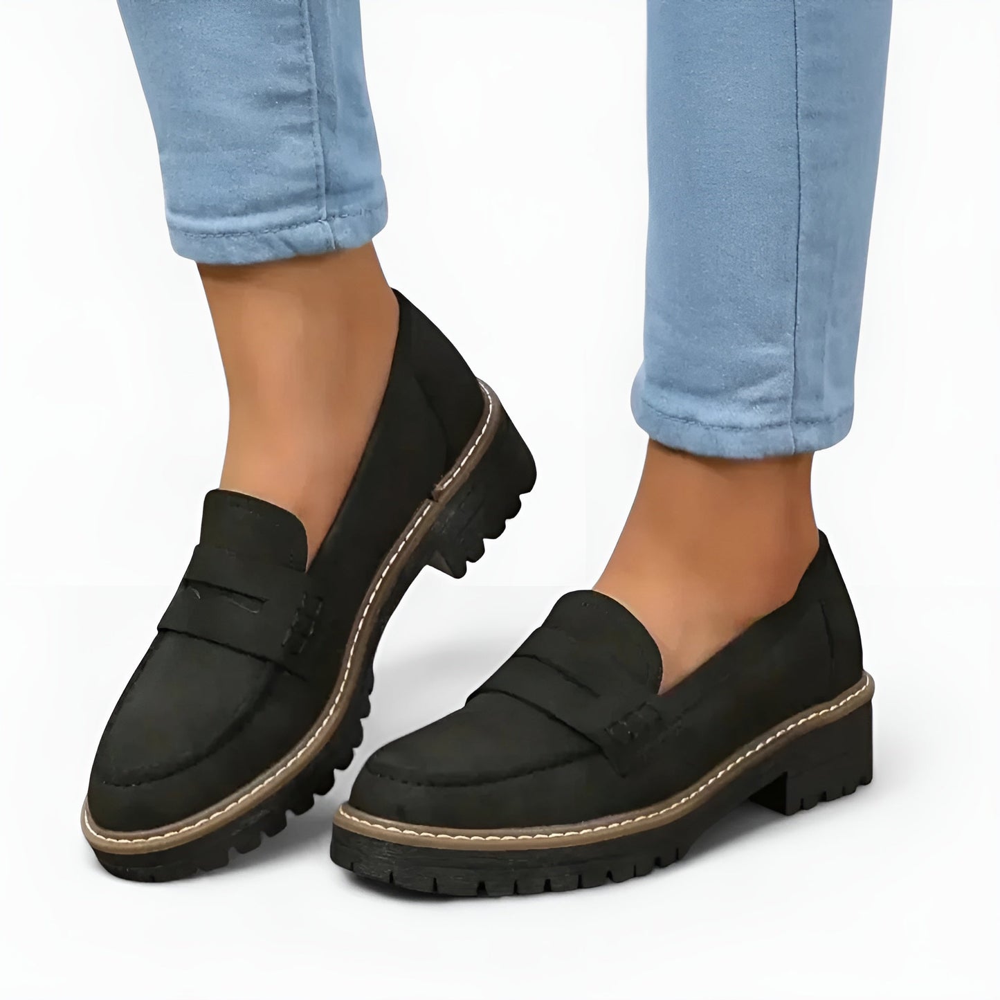 Dames Loafers Comfortabele Instappers voor Dagelijks Gebruik - Velinix
