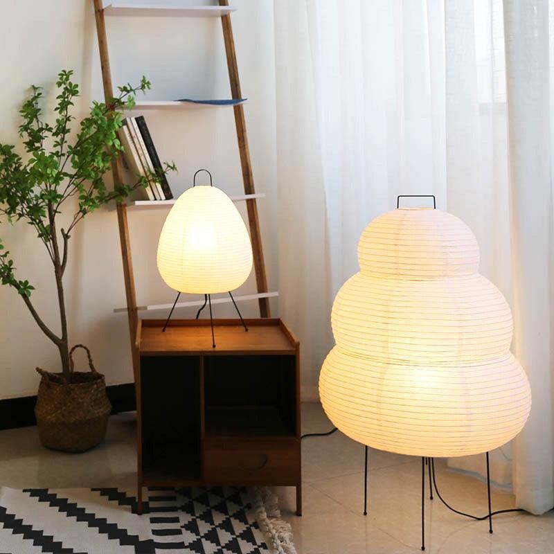 Rijstpapier Lamp Sereni - Handgemaakt voor een Gezellige Sfeer