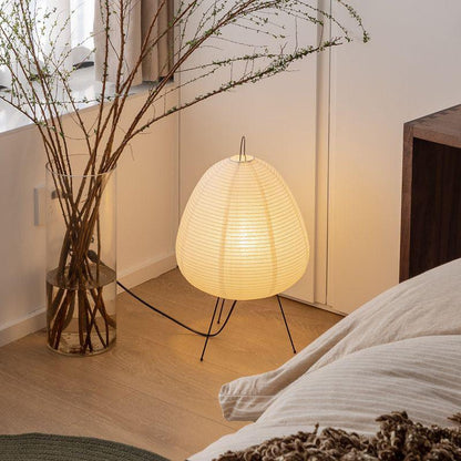 Rijstpapier Lamp Sereni - Handgemaakt voor een Gezellige Sfeer