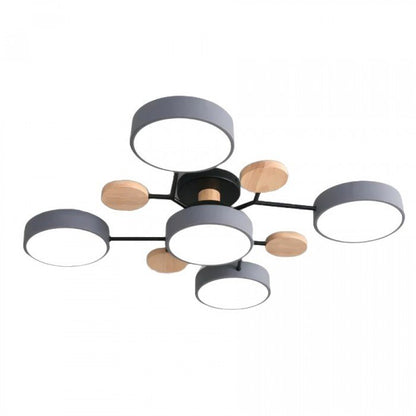 LED Plafondlamp Scandinavisch Design Vertakt Modern