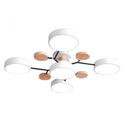 LED Plafondlamp Scandinavisch Design Vertakt Modern
