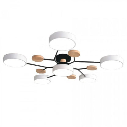 LED Plafondlamp Scandinavisch Design Vertakt Modern