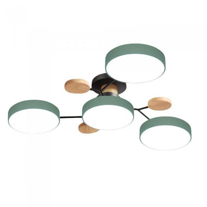 LED Plafondlamp Scandinavisch Design Vertakt Modern
