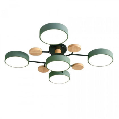 LED Plafondlamp Scandinavisch Design Vertakt Modern
