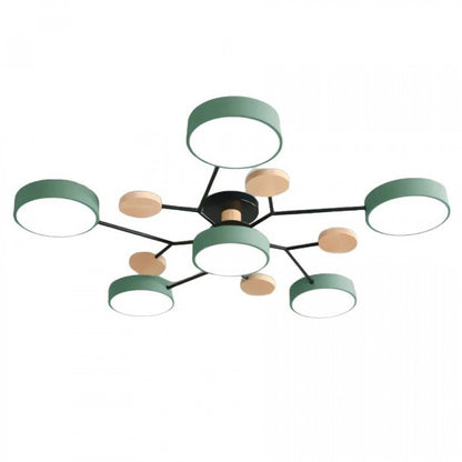 LED Plafondlamp Scandinavisch Design Vertakt Modern