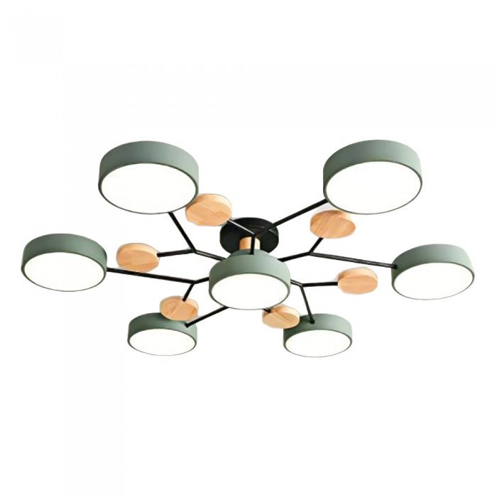 LED Plafondlamp Scandinavisch Design Vertakt Modern