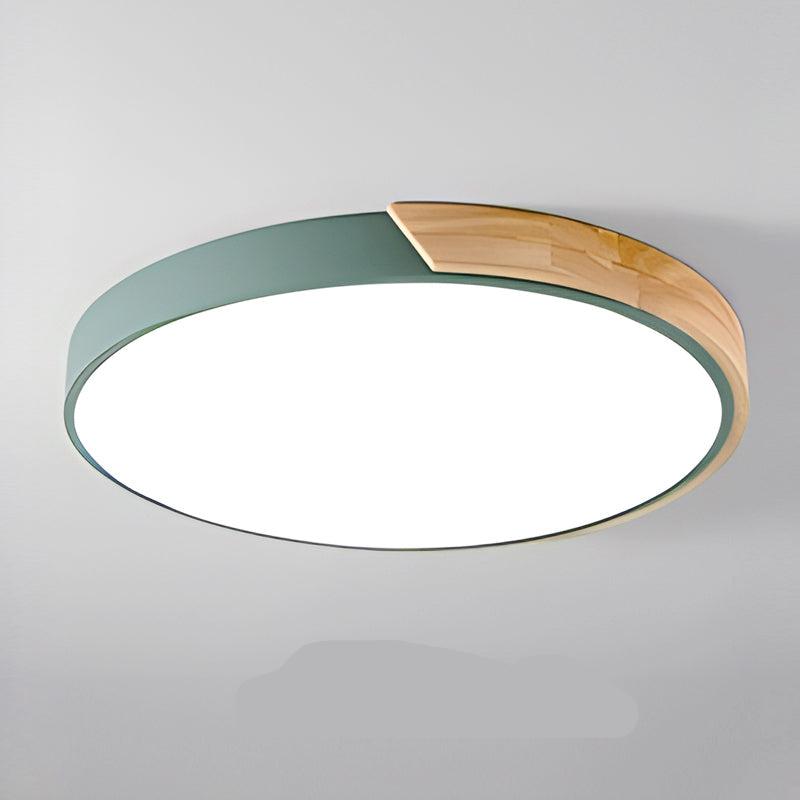 Houten Plafondlamp Modern Noordse Stijl Dimbaar