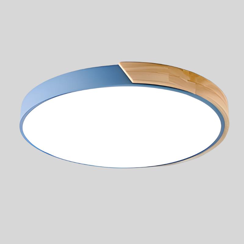 Houten Plafondlamp Modern Noordse Stijl Dimbaar
