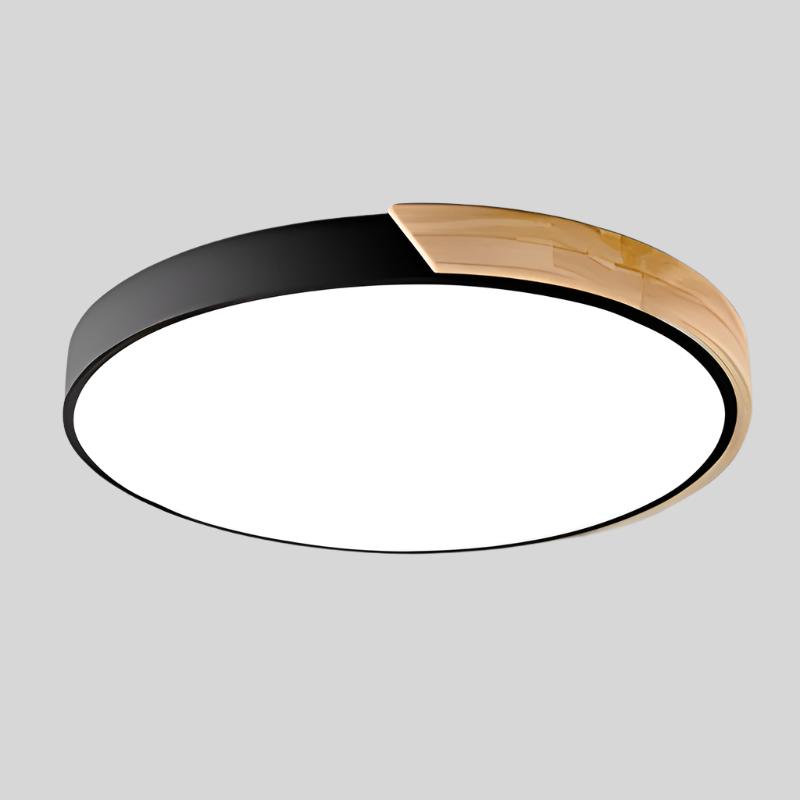 Houten Plafondlamp Modern Noordse Stijl Dimbaar