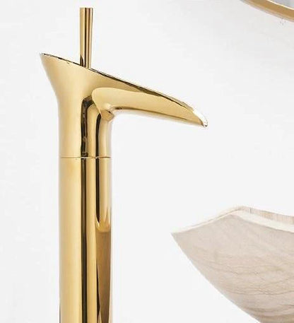 Waterval Kraan Messing Cuba Stijl Warm en Koud Water
