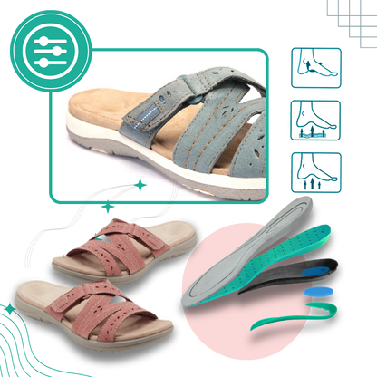Orthopedische Sandalen met Inlegzolen voor Open Teen