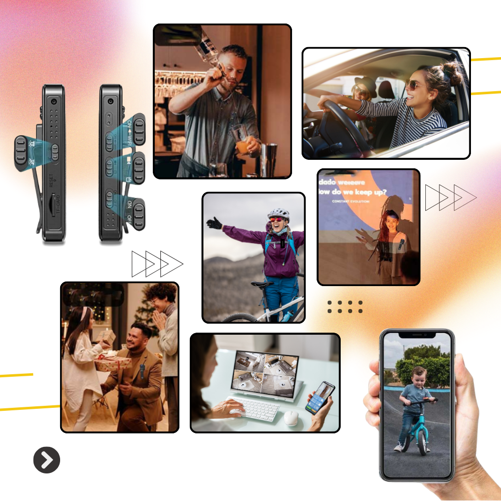 Vlog Camera Draadloos OTG Compatibel voor Smartphone