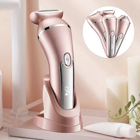 Elektrisch Scheerapparaat 3-in-1 Waterdicht en Oplaadbaar - Velinix