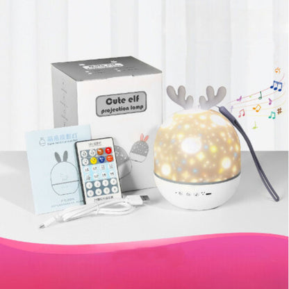 Kinderlamp Sterrenprojector voor Slaapkamer Nachtlicht