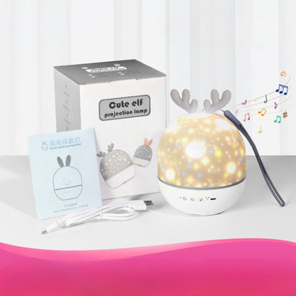 Kinderlamp Sterrenprojector voor Slaapkamer Nachtlicht