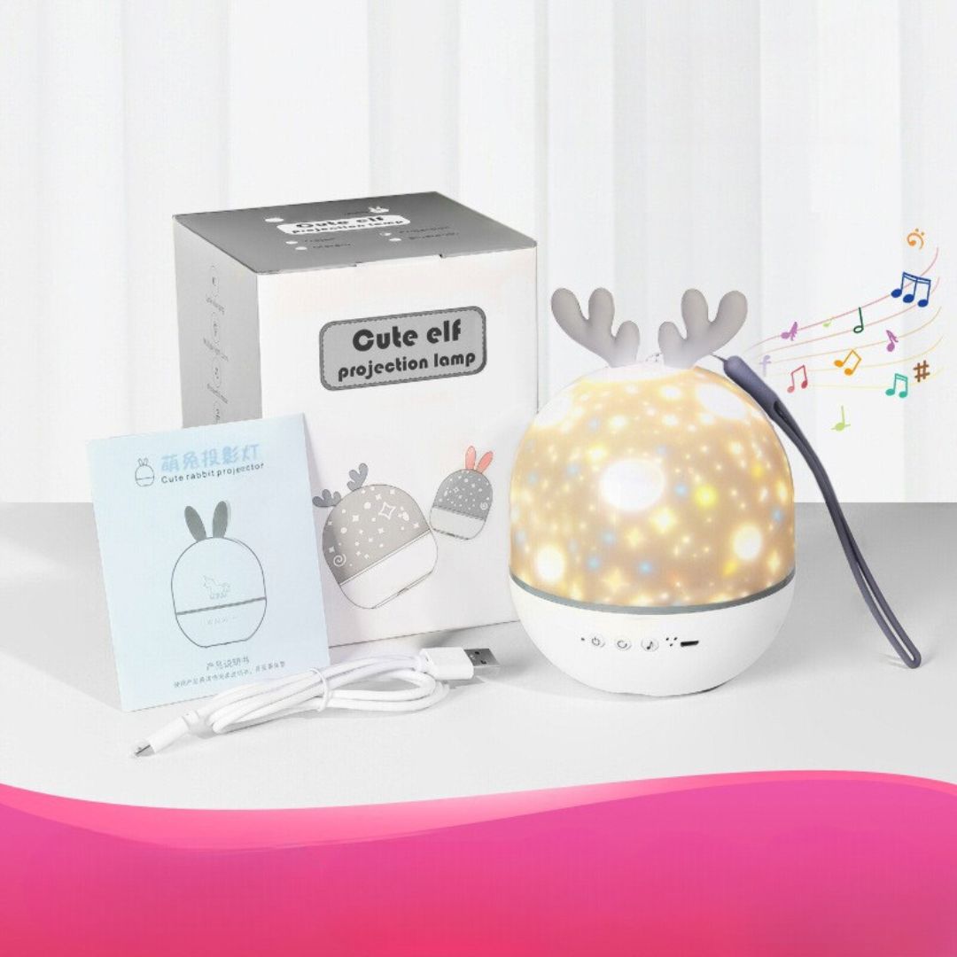 Kinderlamp Sterrenprojector voor Slaapkamer Nachtlicht