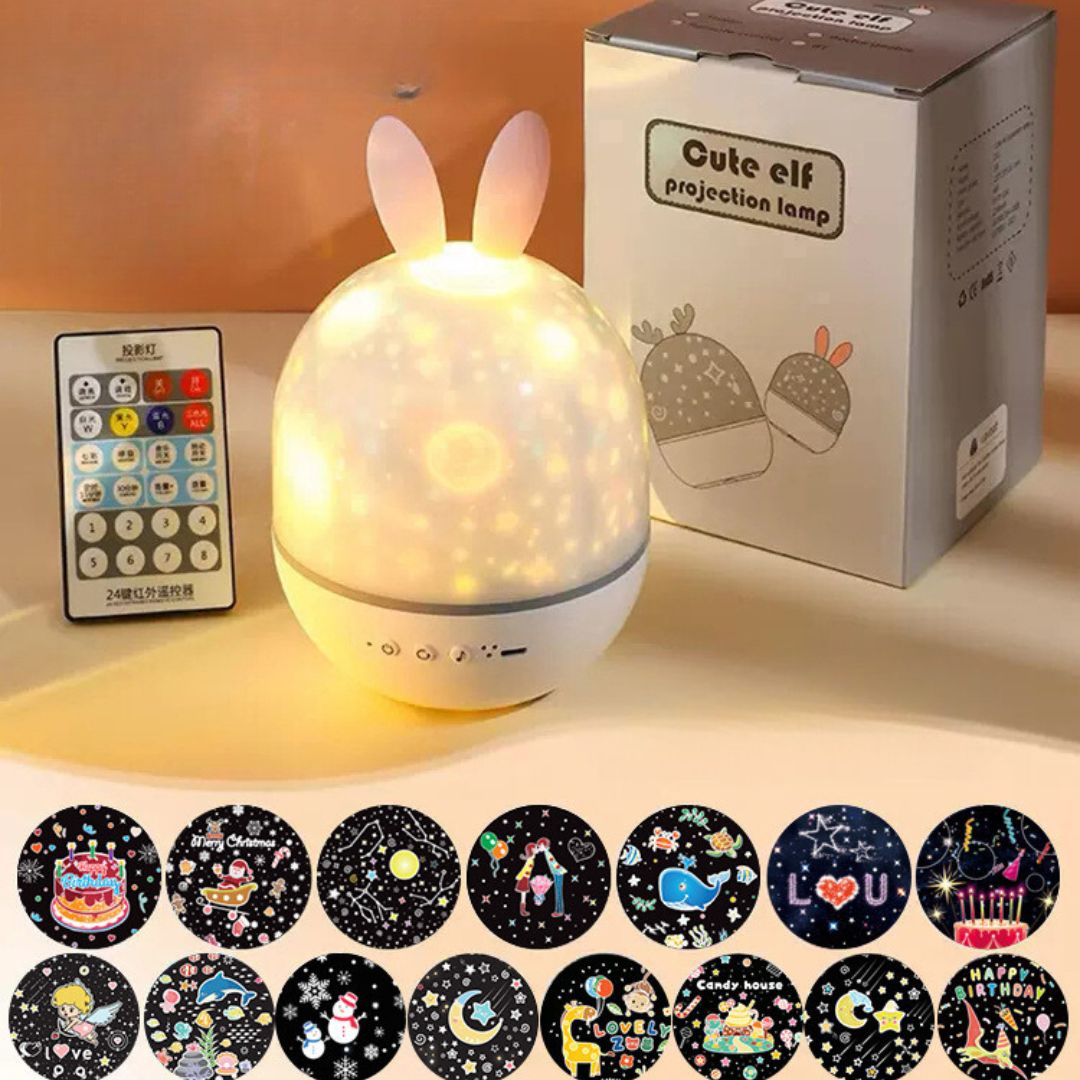 Kinderlamp Sterrenprojector voor Slaapkamer Nachtlicht
