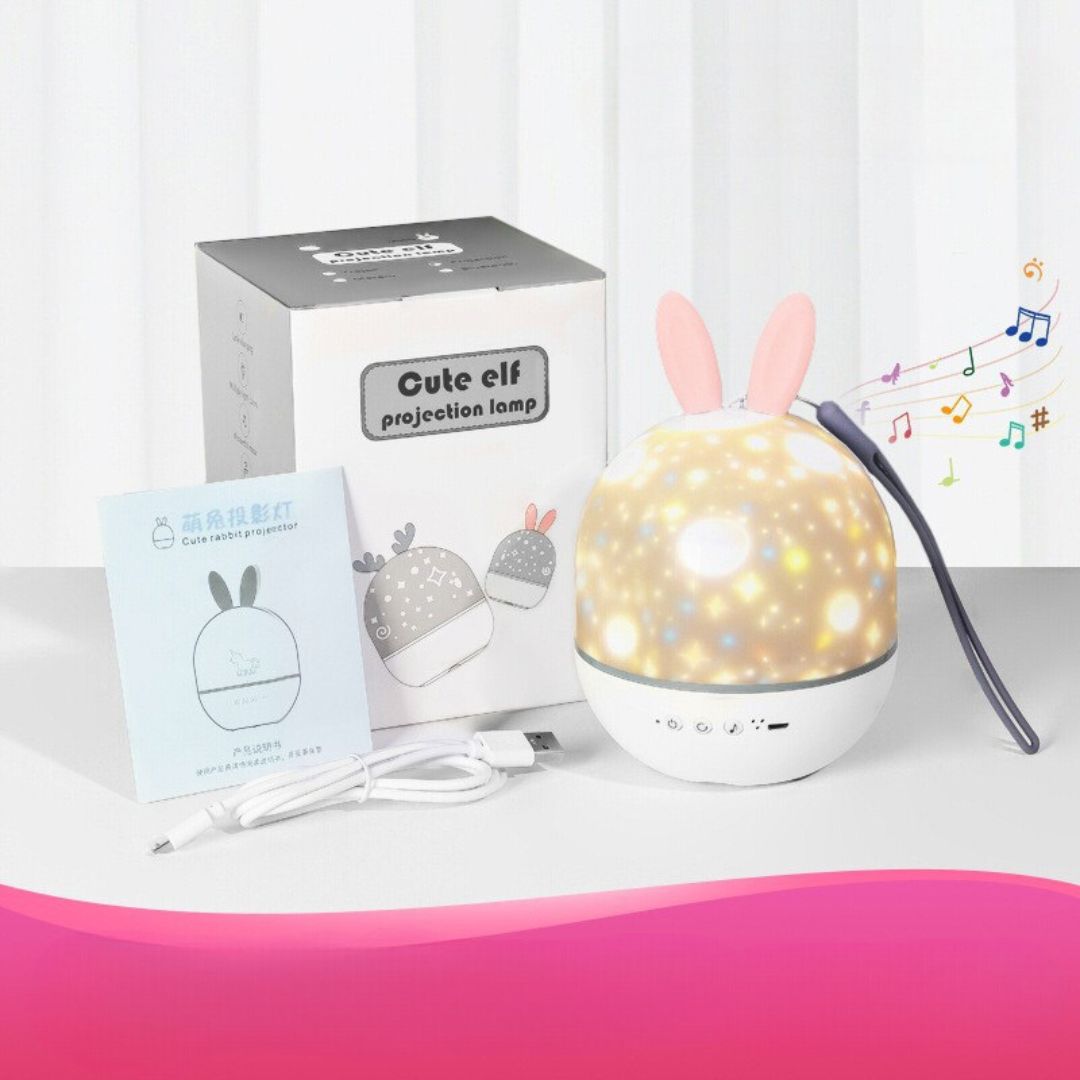Kinderlamp Sterrenprojector voor Slaapkamer Nachtlicht