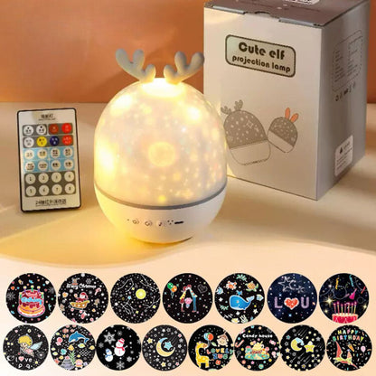 Kinderlamp Sterrenprojector voor Slaapkamer Nachtlicht