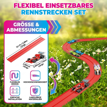 Racebaan Speelset voor Kinderen met Veel Accessoires