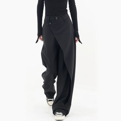 Wijde Broek Asymmetrisch Luxe Model voor Vrouw