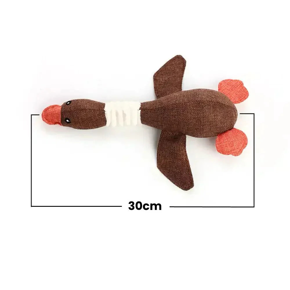 Eend Speelgoed voor Honden - Duurzaam Kauwspeelgoed 30cm