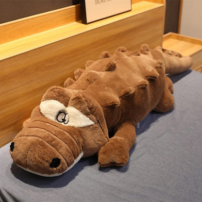 Grote Pluche Krokodil Knuffel 150cm Zacht Speelgoed voor Kinderen