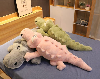 Grote Pluche Krokodil Knuffel 150cm Zacht Speelgoed voor Kinderen - Velinix
