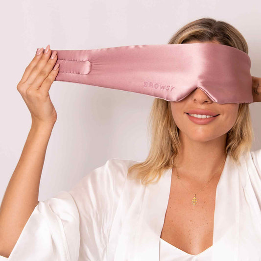 Slaapmasker Zijde Zacht voor Diepe Slaap - Velinix