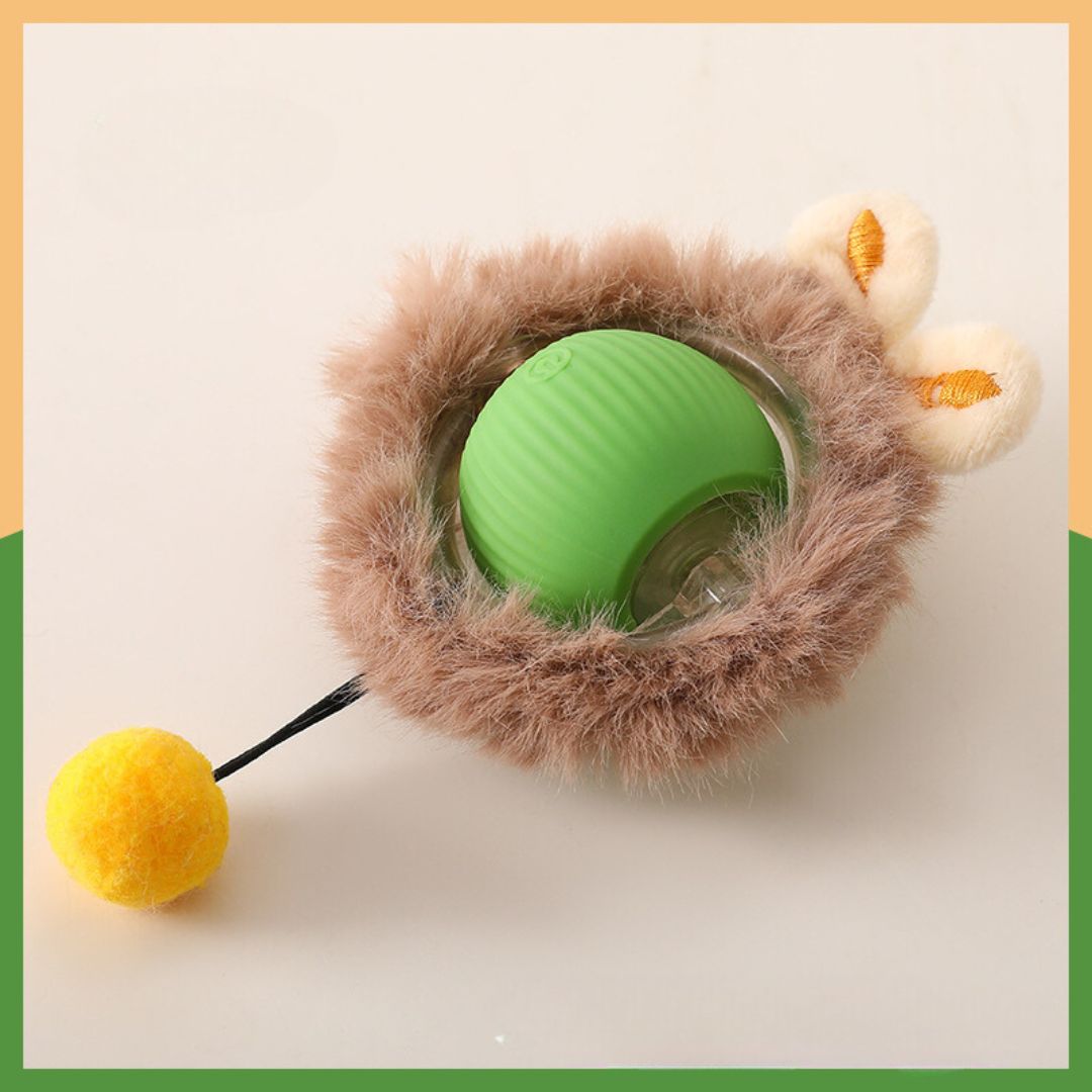 Interactieve Kattenbal met Staart en Beweging Binnenspeelgoed