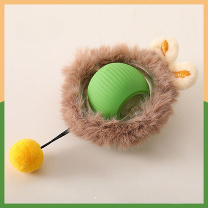 Interactieve Kattenbal met Staart en Beweging Binnenspeelgoed