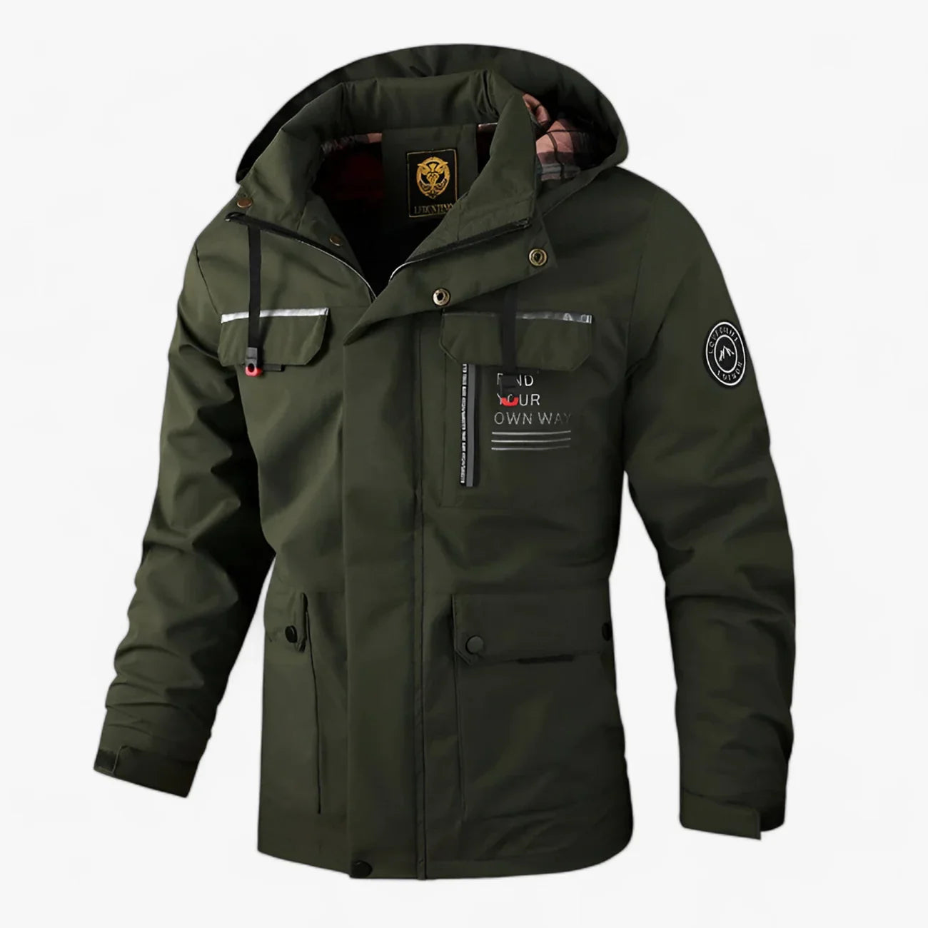 Variant image for Marcello™ – Heren Winterjas Waterdicht met Capuchon en Moderne Snit-7