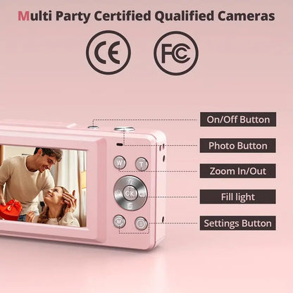 Compacte Digitale Camera 1080p met HD-Foto