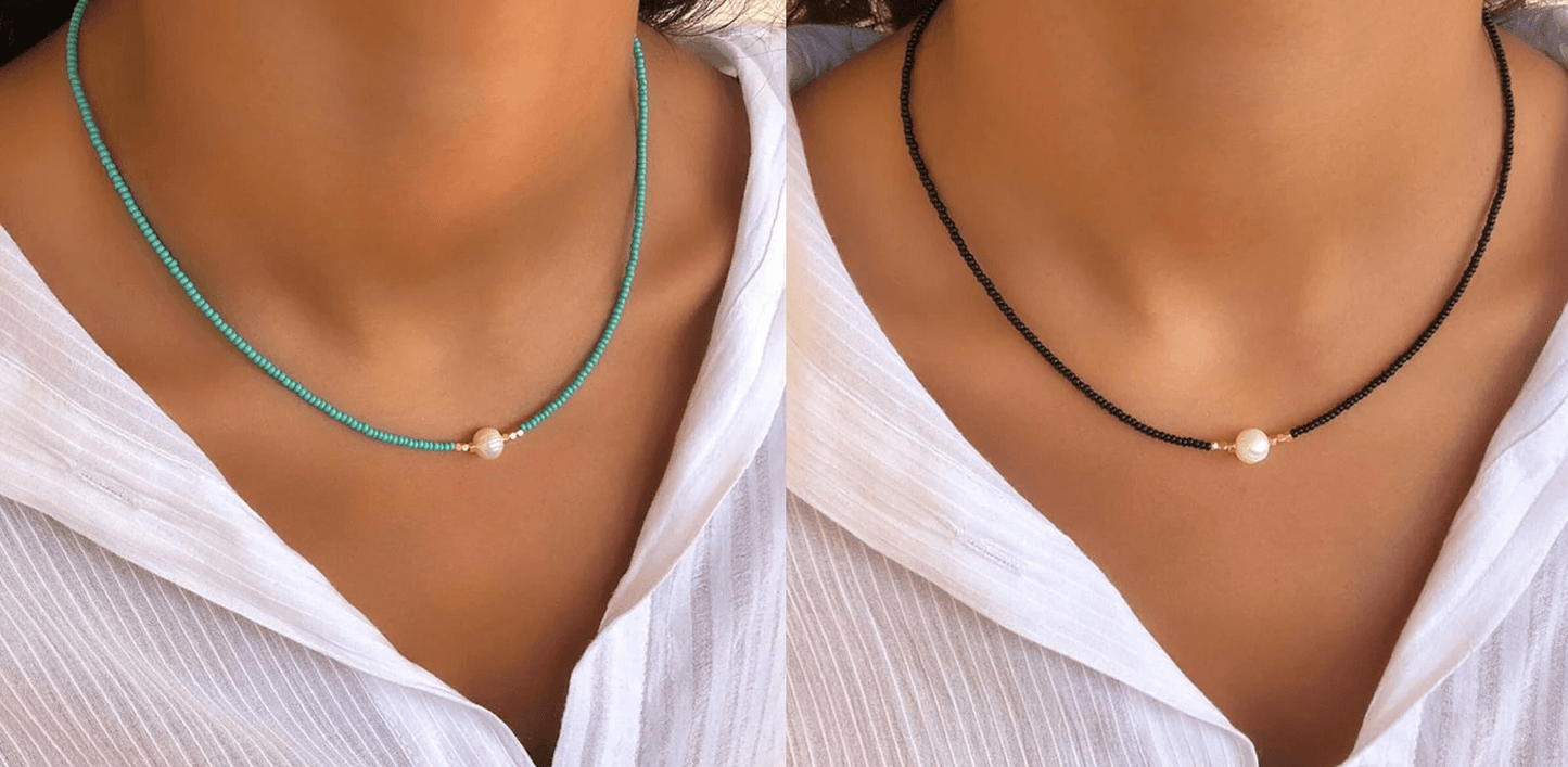 Natuurlijke Parel Ketting Elegante Accessoire