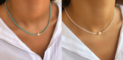 Natuurlijke Parel Ketting Elegante Accessoire