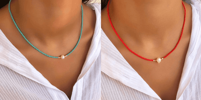 Natuurlijke Parel Ketting Elegante Accessoire