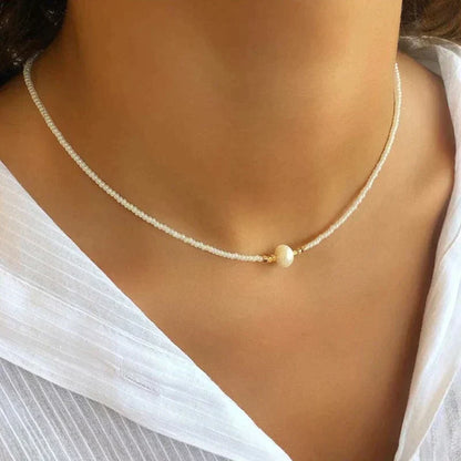 Natuurlijke Parel Ketting Elegante Accessoire