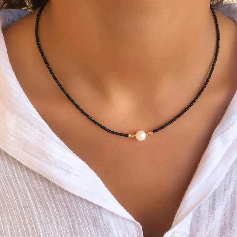 Natuurlijke Parel Ketting Elegante Accessoire