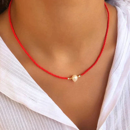 Natuurlijke Parel Ketting Elegante Accessoire