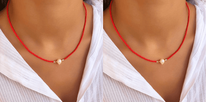 Natuurlijke Parel Ketting Elegante Accessoire