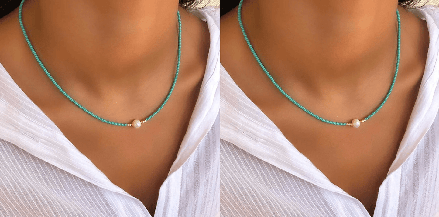 Natuurlijke Parel Ketting Elegante Accessoire