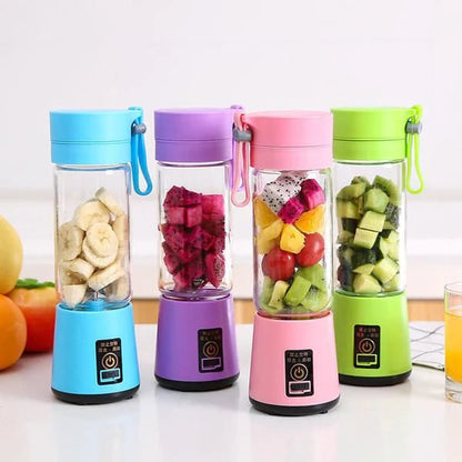 Draagbare Blender 6-blad USB Oplaadbaar voor Smoothies onderweg