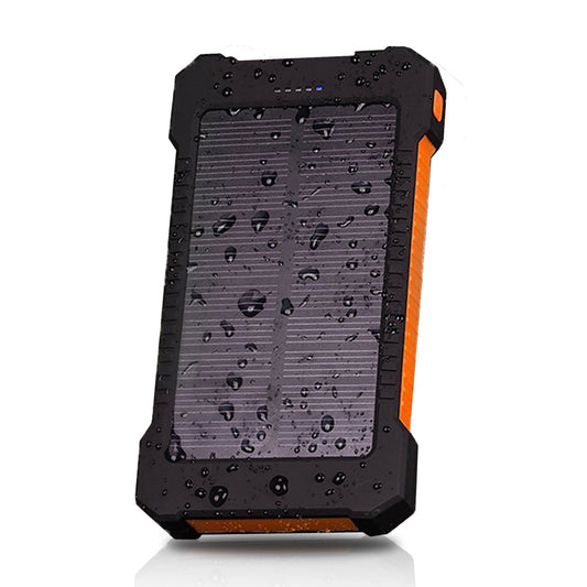 Waterdichte Powerbank Zonne-Energie met LED-Lader voor Fiets en Kampen - Velinix