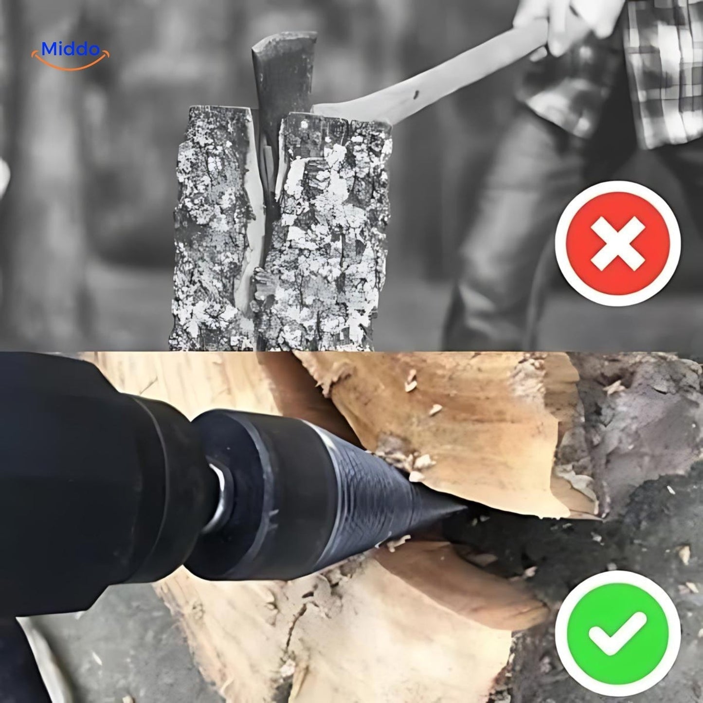 Houtsplijtmachine Efficiënt voor Moeiteloos Houtsplitsen