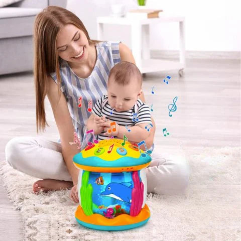 Baby Licht- en Geluidtrommel met Magisch Effect