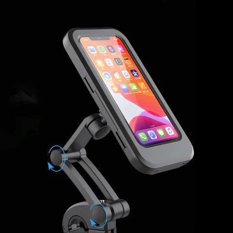 Waterdichte Smartphonehouder voor Fiets met 360° Draai en Regenbescherming
